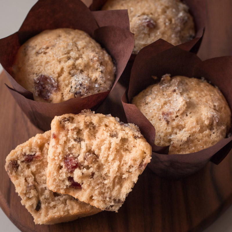 Cranberry Pecan Muffins