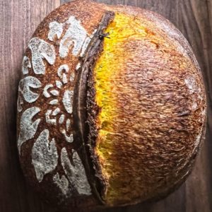 Turmeric Za'atar Quinoa Sourdough