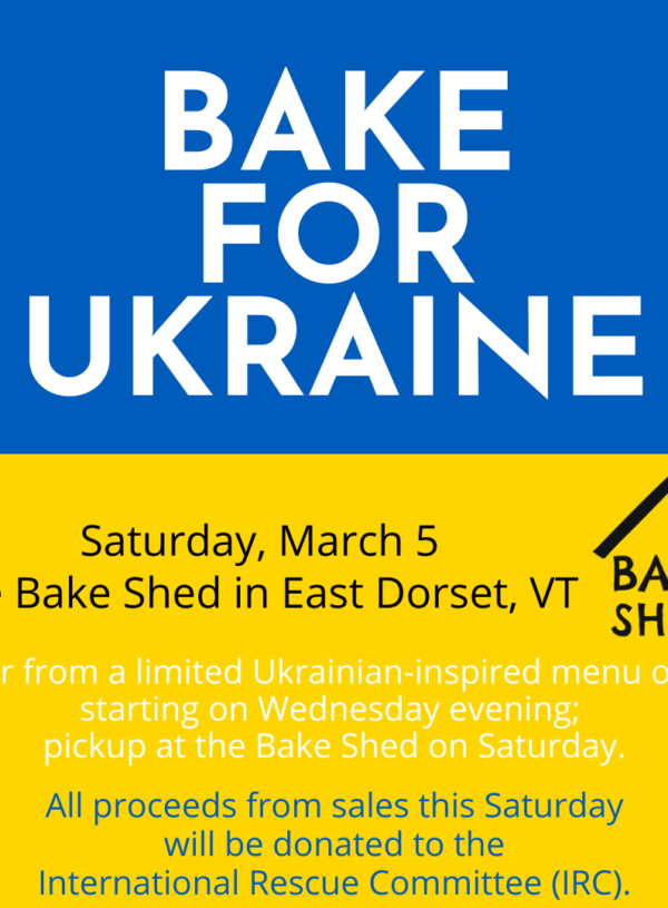 Saturday, March 5 – Fundraiser for Ukraine