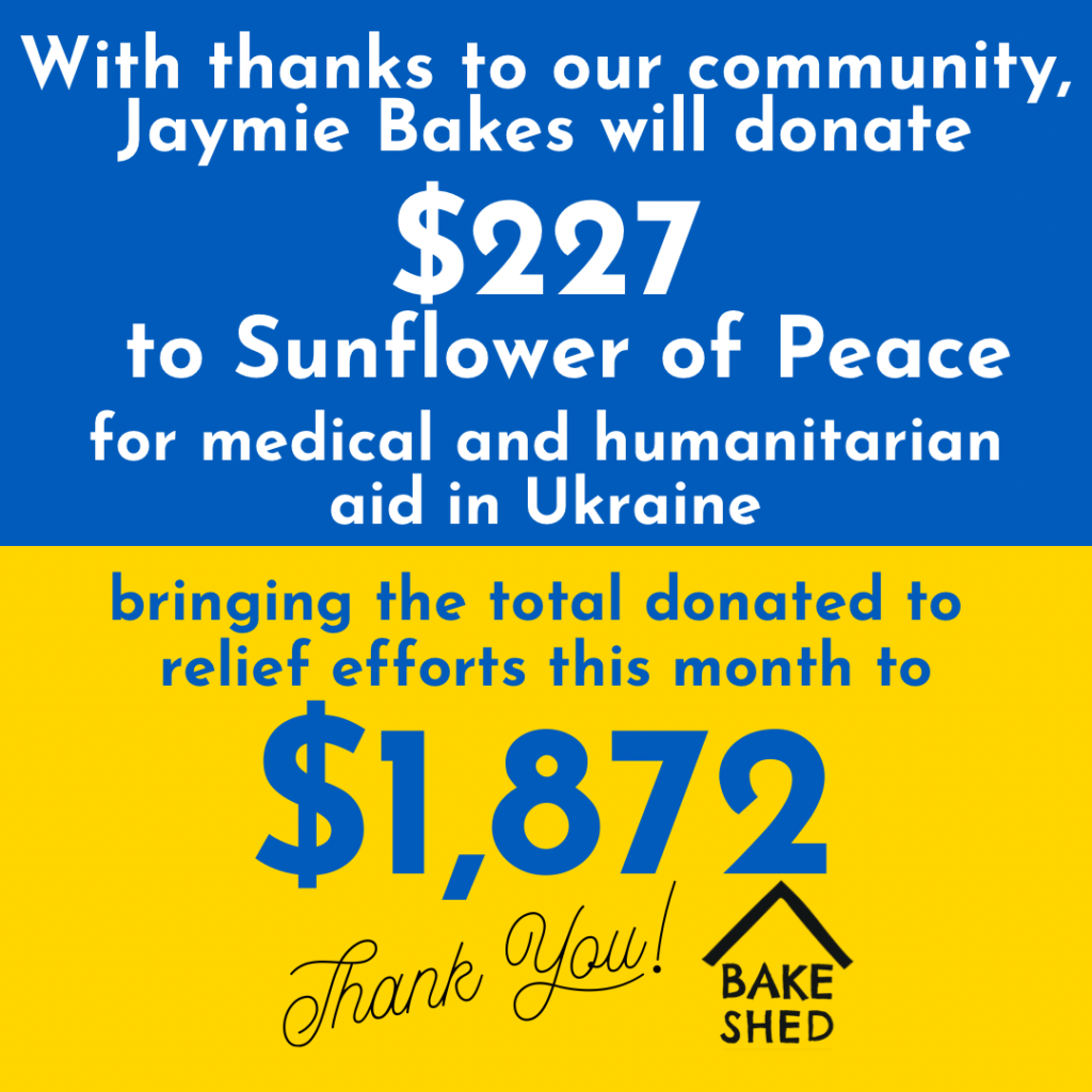 Bake For Ukraine Update