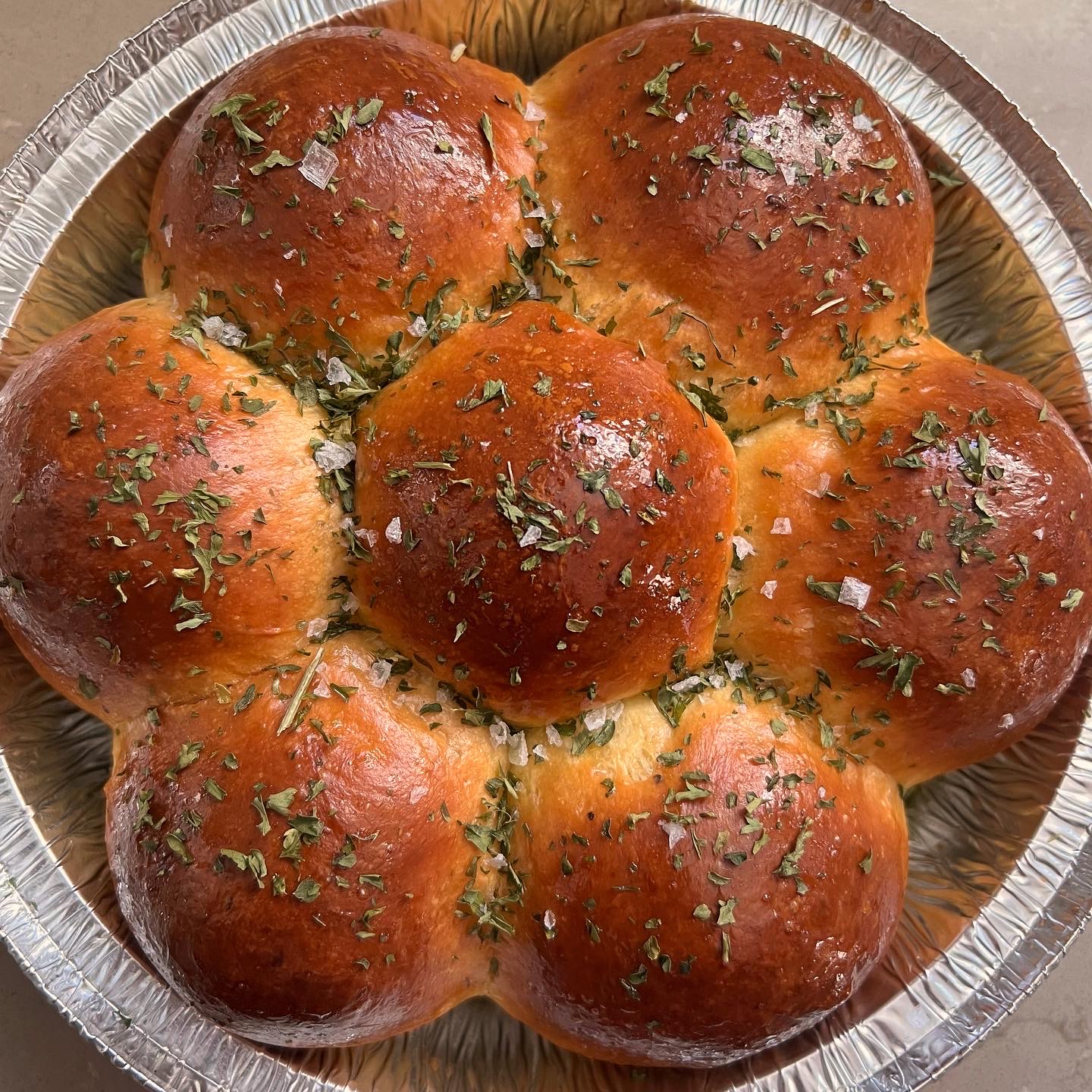 Ukranian Garlic Rolls