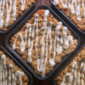 Apple Crumb Blondies