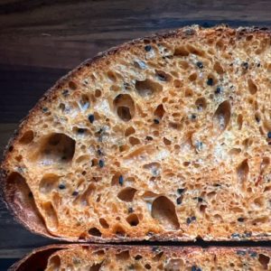 Tomato, Rosemary & Nigella Seed Sourdough